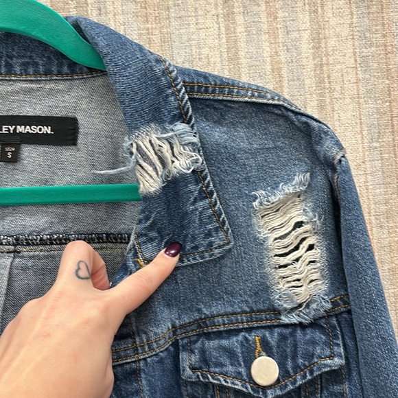 Jean Jacket❤️🤍💙🇺🇸 - Picture 7 of 7